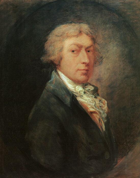 GAINSBOROUGH, Thomas Self-Portrait dfhh oil painting picture